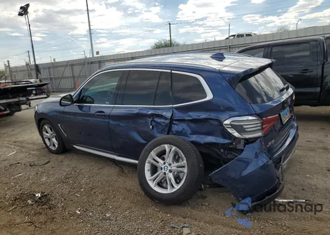 2020 BMW X3 Sdrive30I из США, поврежденный, VIN 5UXTY3C00L9C68115